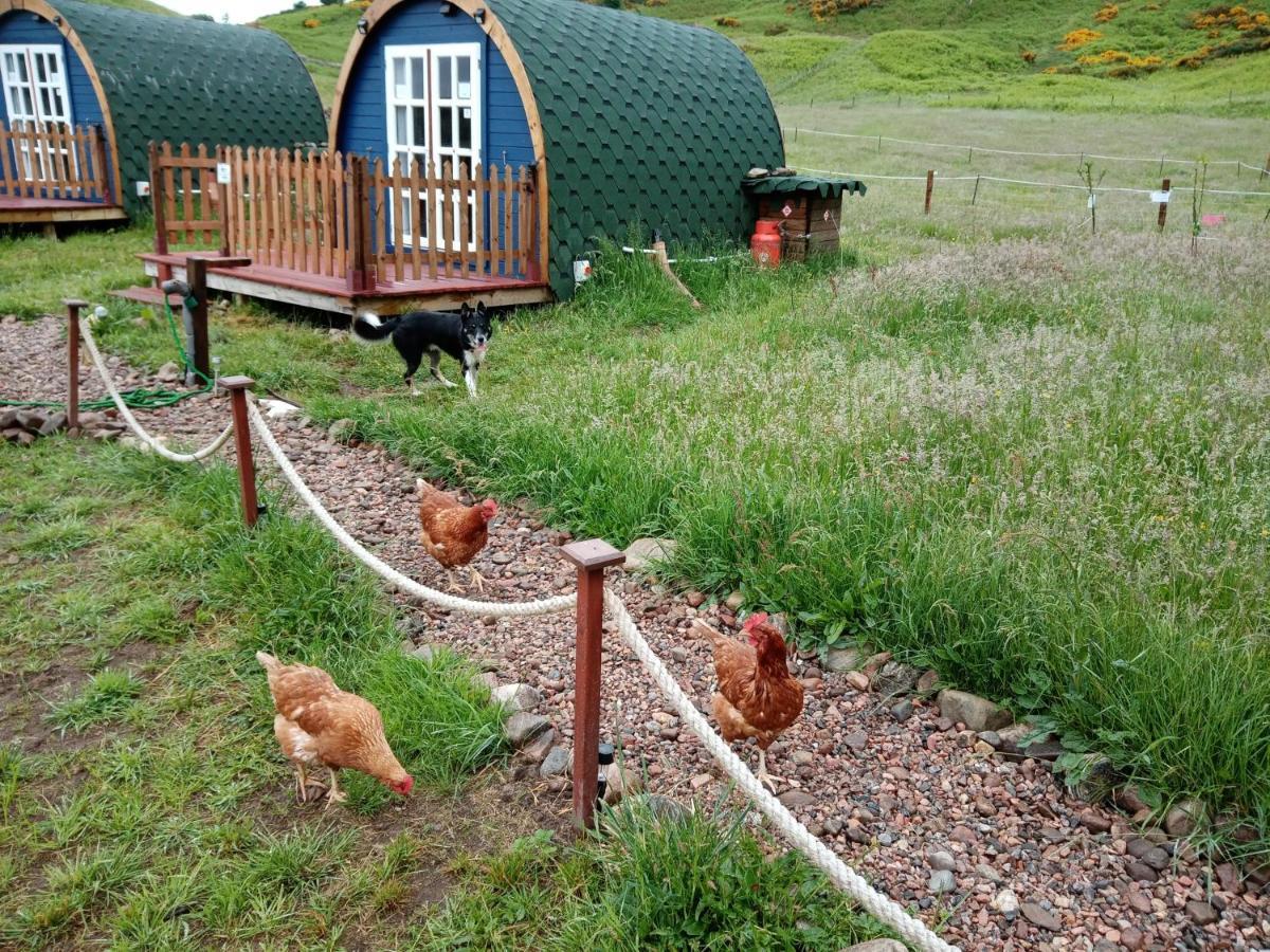 Hotel Wee Hoose Glaping Pod 2 Skail Exterior foto